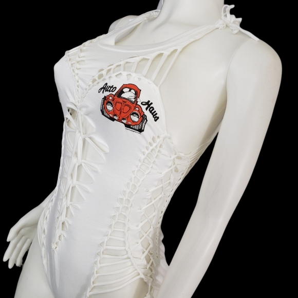 Empi Limited Edition Auto Haus WHT Cut Bodysuit - Picture 8 of 8